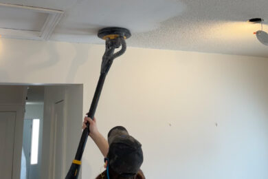 POPCORN CEILING REMOVAL